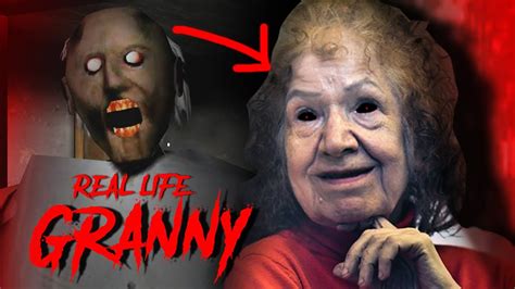 granny real face|granny in real life.